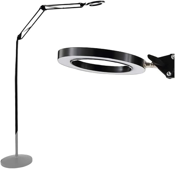 OLTETZ Lamp Stand Floor Lamp Standing Light LED Floor Lamps Magnifying