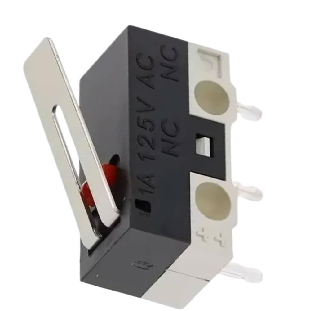 1 pz 125 V 1A Finecorsa Pulsante Del Mouse Interruttore di Tatto con Maniglia Rullo Braccio di Leva Piegato Spille Terminale PCB SPDT 20/100/1000 pz(HANDLE,1000PCS)
