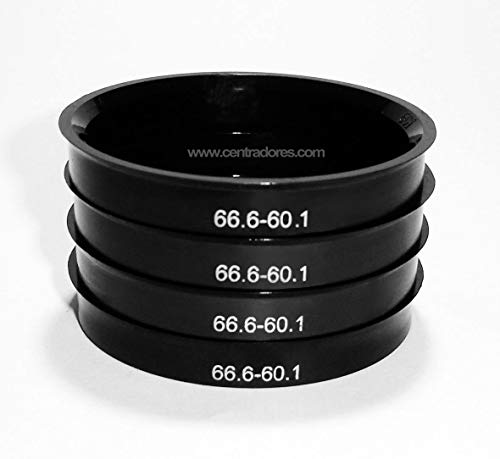 4 cerchioni in alluminio 66,6 - 60,1 Anelli per