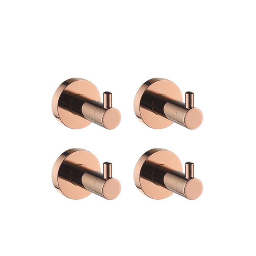 Ensemble Accessoires de Salle de Bain Finition Luxe avec Anneau et Distributeur
