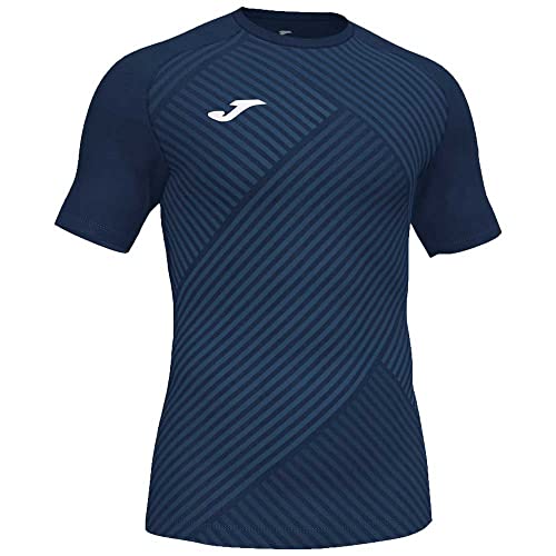 T-Shirt à Manches Courtes Joma Haka II Maillot Sport Homme Femme Haut Respirant Fitness