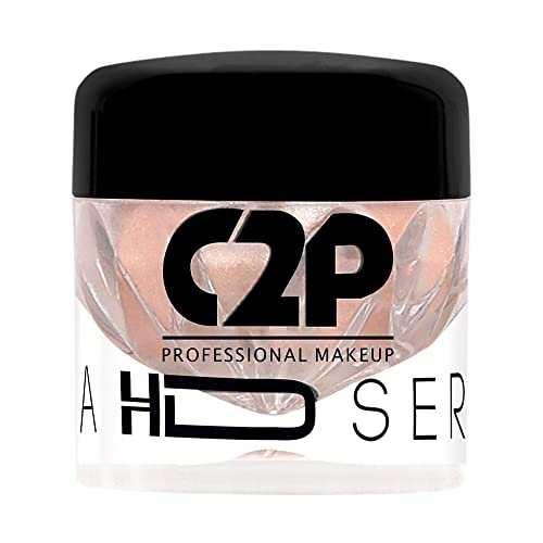 Image of C2P Pro Eyeshadow Pigment 2g | I'm Here 345 | Metallic Loose Glitter Eye Makeup Powder | Highly Pigmented Long Lasting Smooth Blendable Eyeshadow for Women and Girls