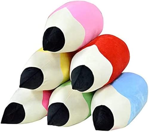 Miniatura 5 de MASSJOY Cojín grande creativo lindo de la felpa del lápiz, regalos de cumpleaños de hombres y mujeres. Azul-20 pulgadas