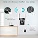 WiFi Extender- WiFi Range Extender Up to 1200Mbps, WiFi Signal Booster, 2.4 & 5GHz Dual Band WiFi Repeater with Access Ethernet Port, 360° Full Coverage, Easy Set-Up. (1200Mbps)