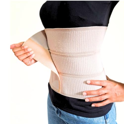 Cinta Faixa Abdominal Pós cirurgica e Pós Parto Elástica 3 Painei...