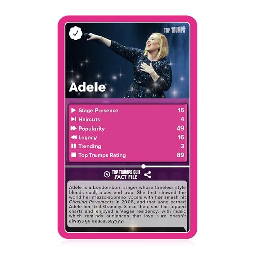Winning Moves Popstars Jeu De Société Top Trumps - vue 5