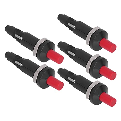 Akozon Encendedor Piezo, Encendedor de Parrilla de Encendido para Cocción Al Aire Libre Botón 5pcs 1 Out 2 Chispa Pp Caparazón