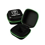 SANNYSIS Gift For Fidget Cube Anxiety Stress Relief Focus Dice Bag Box Carry Case Packet Green