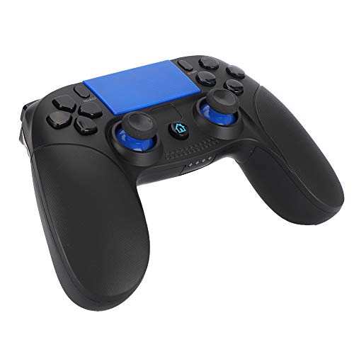 BOTEGRA Gamepad, Antiskid Direct Connection Controller di Gioco a Risparmio energetico Multifunzionale per la Maniglia del Gamepad per Il Gioco(Scatola Nera+Blu+Colore, Nero)