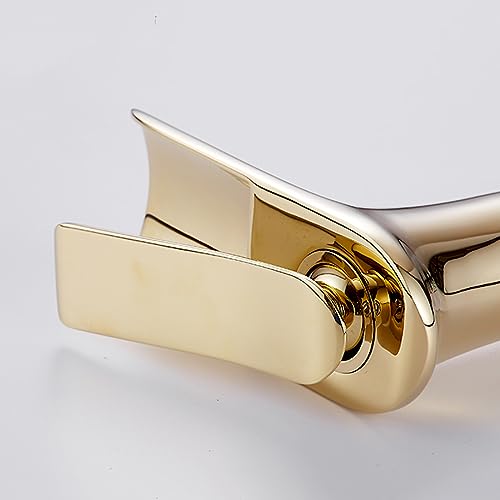 Grifos de lavabo cascada para renovar baños modernos y cuencas LWX 2
