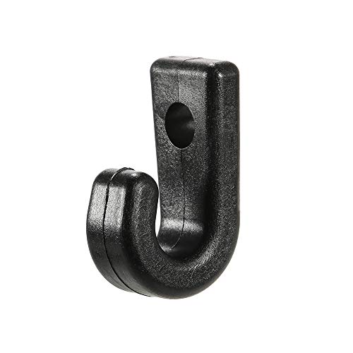 Kayak Hook, Andoer 50pcs Nylon Bungee Lashing Shock Cord J Ganchos Gancho de Amarração para Caiaques