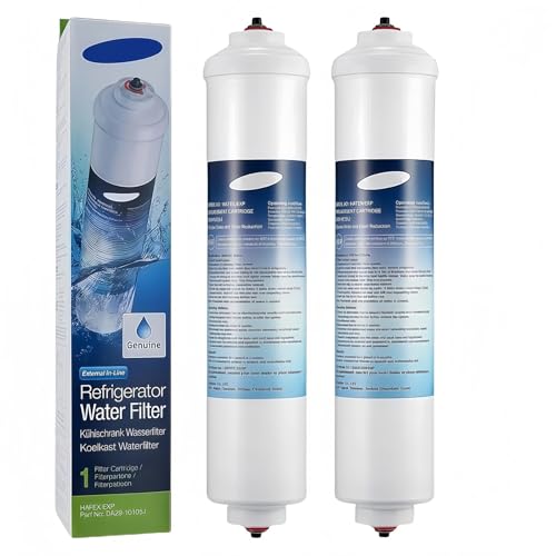 DA29-10105J Filtre Frigo Compatible Avec Samsung DA99-02131B HAFEX/EXP Frigo Americain DA2010CB 2 Bouteilles De Filtre Réfrigérateur