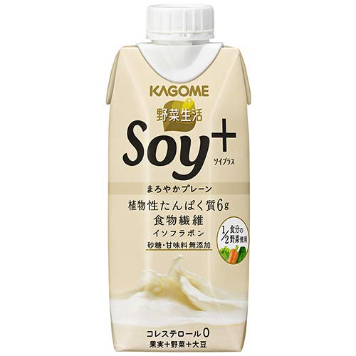 ソイプラス】野菜生活の新作・Soy+がいい感じ【ダイエットにも有効な植物性たんぱく質】 | わたろぐ