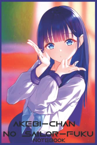 Akebi-chan no Sailor-fuku notebook: 6x9 120 Pages Lined College Ruled Paper, Journal, Matte Finish Cover, Diary