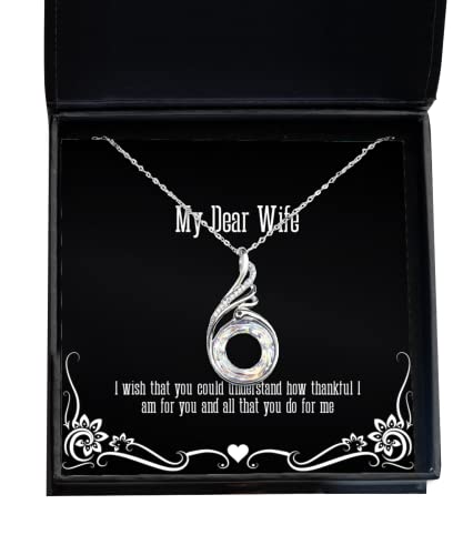 Fancy Wife Rising Phoenix Necklace, I Wish That You Could