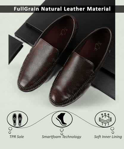 Image of Buckaroo BCK LINKER FullGrain Natural Leather Loafer