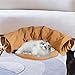 Gralara Cat Tunnel Bed Play Tunnel Kitten Pet Supplies Mat Cushion Detachable Washable Dog Bed Cat Tunnel Tube for Kitty Kitten
