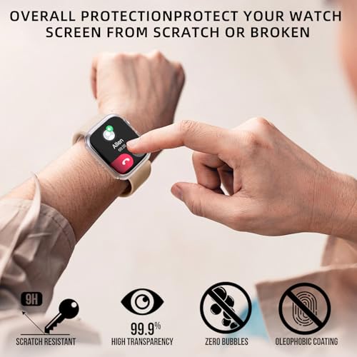 Image of Privacy Case for Apple Watch Screen Protector Series 7-9 45mm