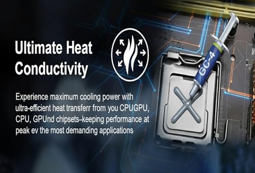 Image of Gelid Solutions GC-4-3.5g Thermal Compound for Heat Sinks | Maximum Thermal Conductivity | Easy to use | Non-Corrosive