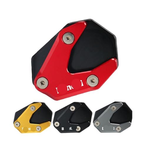 Plaque support de béquille moto contre le risque de chute TNT600i