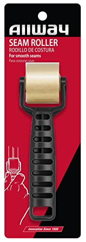 Image of ALLWAY SR2 Hardwood Seam Roller with Celcon Handle, 1-1 /4 inch | Heavy-Duty, Eliminate Air Bubbles, Flawless Finish