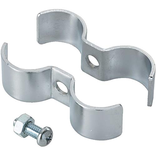 TRUSCO(トラスコ) スチール製メッシュラック用支柱用連結金具 MESR TRUSCO(トラスコ) スチール製メッシュラック用支柱用連結金具 MESR