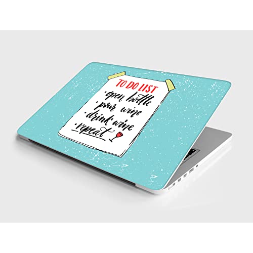 Image of Paper Plane Design Laptop Skins Sticker (15.6 inches) Des 27 (A)