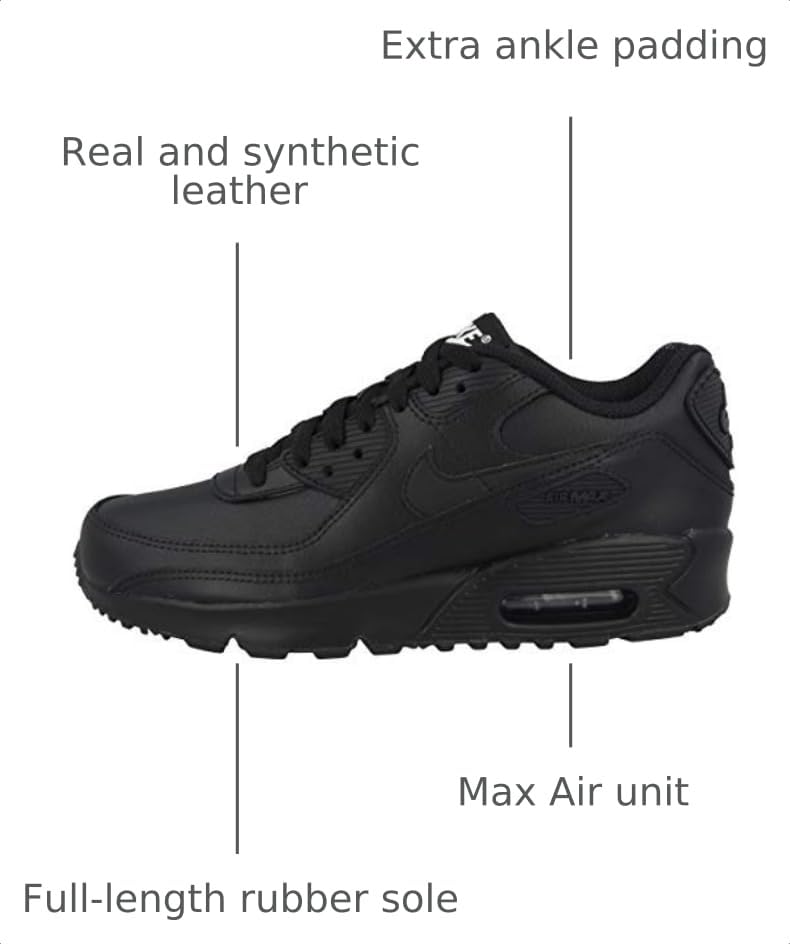 Image of Nike Kid's Air Max 90 LTR Sneaker