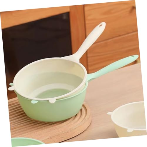 Colador para lavar arroz y frutas de plástico, 2 piezas miniatura 6