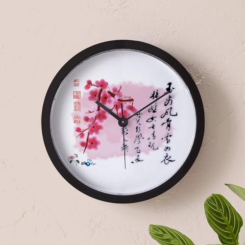 Reloj de Pared CafePress Asian Red 10 pulgadas miniatura 5