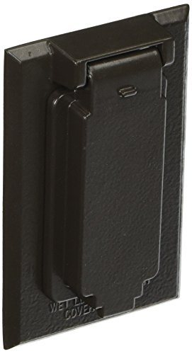 Morris 37114 Vertical Single Receptacle 1-Gang Weatherproof Cover