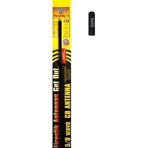 FS3-B ( 3`Foot ) FS Series Tunable Tip CB Antenna With Extra Black Tip