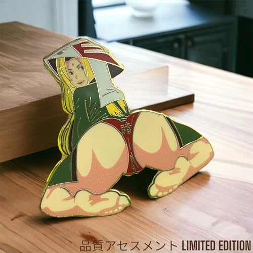 Image of Tsunade Lady Statue and Pin - Sexy Anime Girl Merch in Large Size
