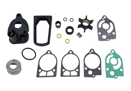 UanofCn 18-3324 Water Pump Impeller Kit with 89983T Impeller for Mercury Marine 2-Cycle 30-70 hp Outboard Engines 46-77177A3 Sierra 18-3324