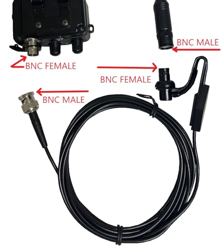 Window Clip Mount para Antena Portátil con Cable RG-174U miniatura 6