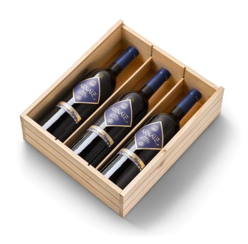 Viña Arnáiz - Vino Tinto D.O Ribera del Duero - Estuche de 3 Botellas x 750 ml (Paquete de 6)