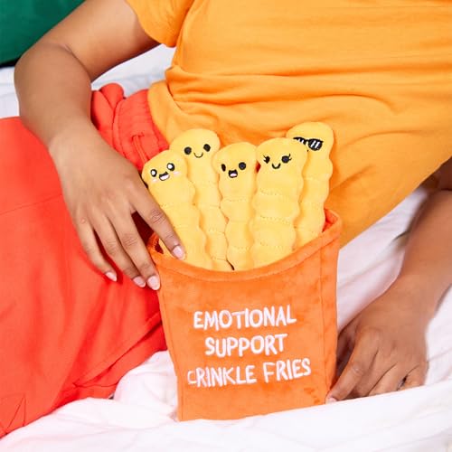 Image of WHAT DO YOU MEME? Emotional Support Crinkle Fries - Plush Fries by Emotional Support Pals