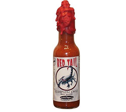 Red Tail Scorpion Hot Sauce Wax Sealed Gift Set Red Tail Scorpion Sauce Trinidad Moruga #TOP2