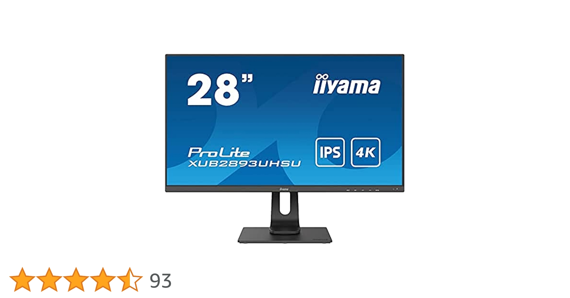 Amazon.co.jp: iiyama モニター ディスプレイ 28インチ 4K IPS