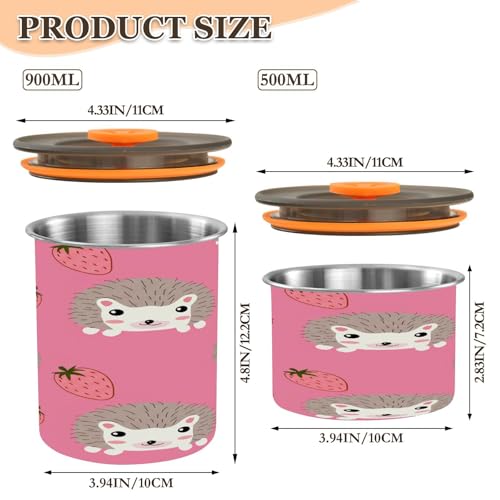 Contenedor Hermético para Café al Vacío de Acero Inoxidable 17oz miniatura 3