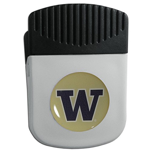 NCAA Siskiyou Sports Fan Shop Washington Huskies Chip Clip Magnet Single Team Color