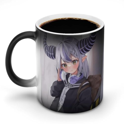 ラプラス・ダークネス 73マグ コーヒーカップ ファッション ハンドル付き 変色カップ 温感変色 新しいホームギフト 陶器 350ml 色が変わる 贈り物 耐熱 耐冷 直飲み 人気 アニメ キャラクター フィス用 家庭用 飲食店 ビジネス プレゼント 結婚