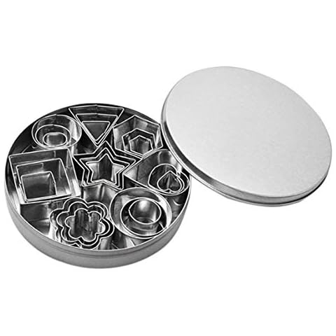 MEETOZ 24 Piece Mini Cookie Cutter Set Cover