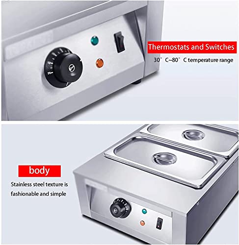 Caldeirão de Chocolate 1000W |Máquina de têmpera de chocolate com 2 potes Derretidor elétrico Aquece