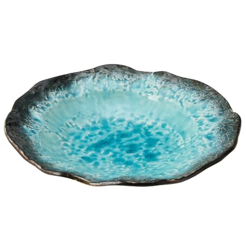 TAMAKI KANADE カレー皿 青 電子レンジ対応 丸利玉樹利喜蔵商店 小鉢 ボウル 陶器 美濃焼 和食用 23×21×高さ5cm T-960554