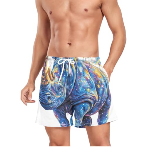 Pantalones cortos de playa azul para vacaciones de verano hombre 4
