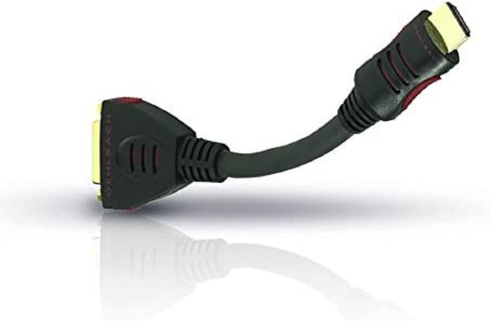 Oehlbach Adapter DVI/HS P HDMI męski na DVI żeński czarny