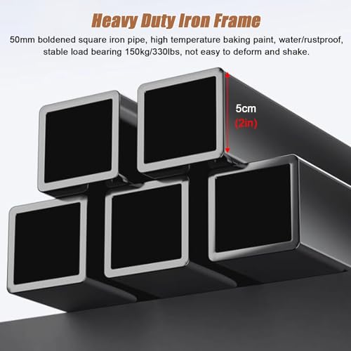 Soporte móvil ajustable para TV hasta 80'' con ruedas miniatura 3