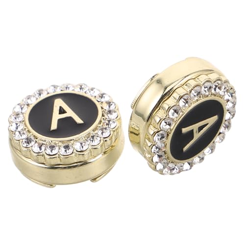 1 Par Gemelos Letras Pendientes De Perlas Accesorios De Varilla De Bloqueo De Vapor Accesorios De Plata Manijas Únicas Manijas De Puerta Cadena De Mano Golden Diamante WESIEVYA