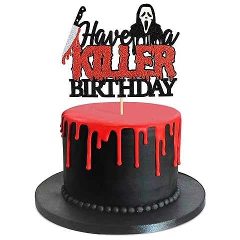 Blumomon Horror Cake Topper for Parties Cover